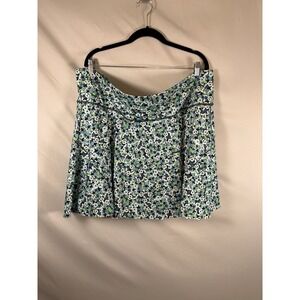Athleta 3X ACE Printed Tennis Skort 15.5 Inches Floral Skirt Shorts Stretch